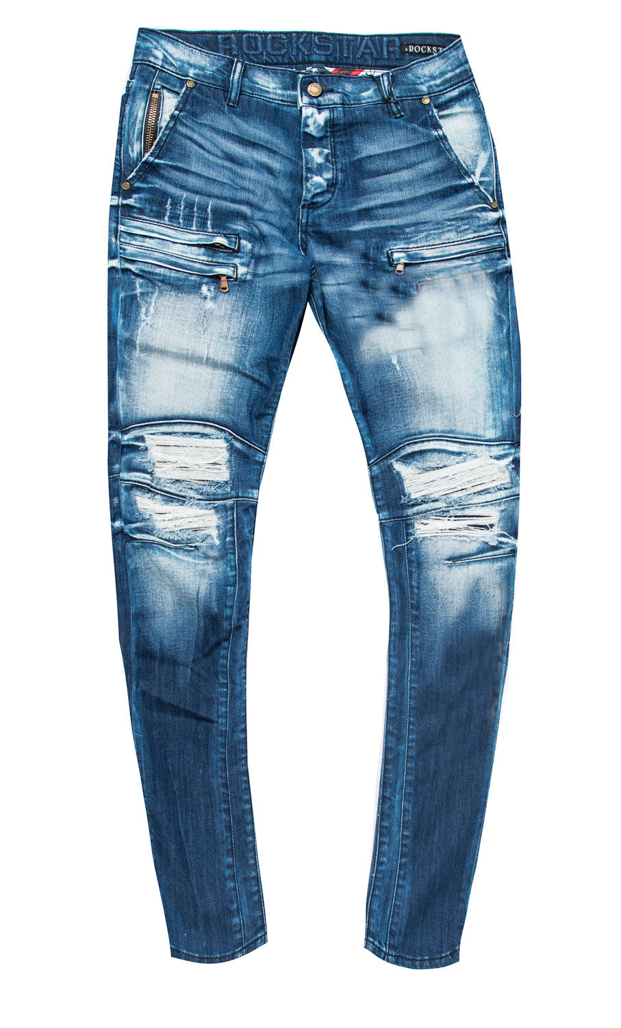 Thompson Biker Jeans (Blue) – Rockstar Original