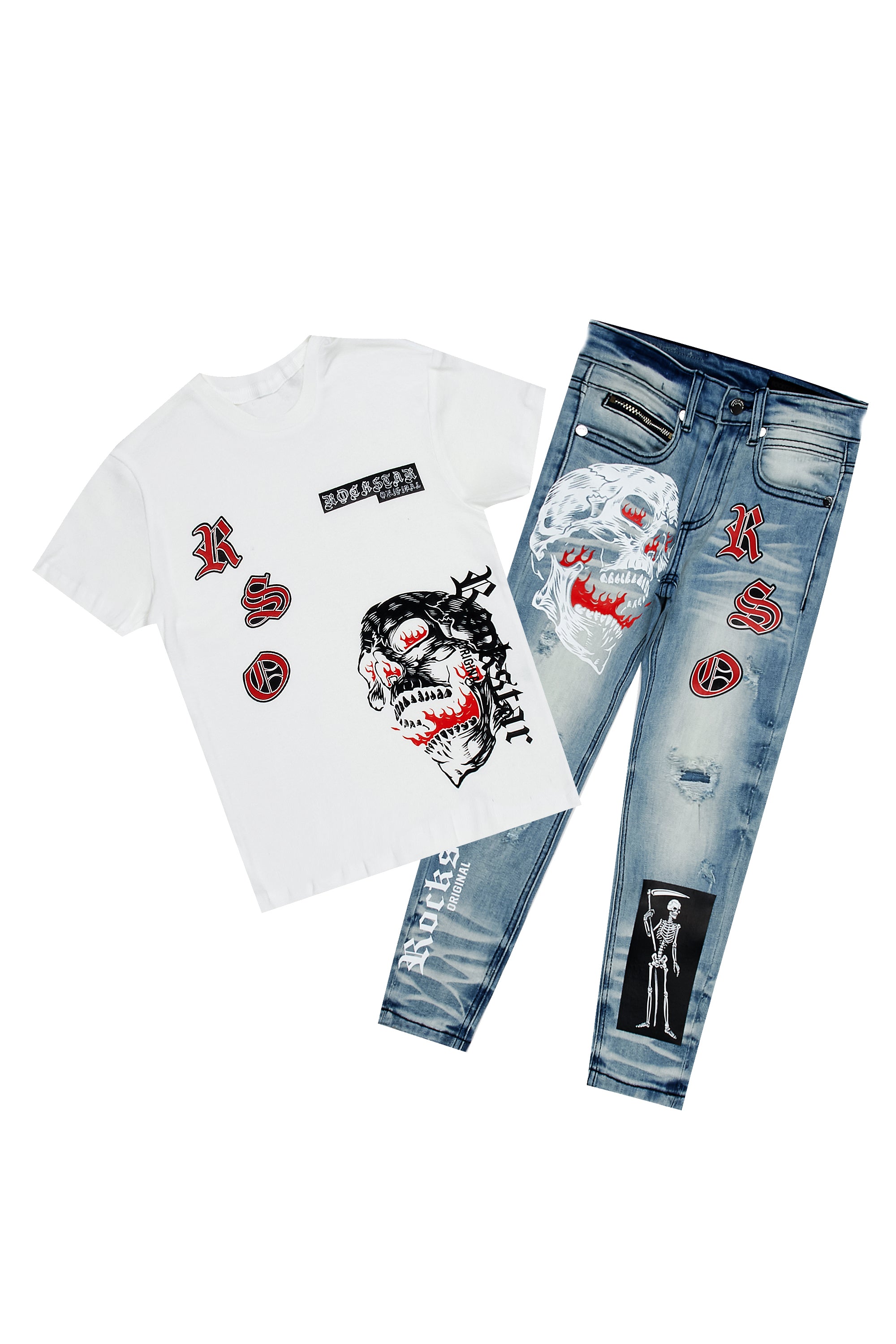 RockstarOriginal on X: Fits with the Cato Graphic Flare Jeans 👖 Outfit  ideas featuring Louis Vuitton Trainer Sneaker Low, Dior Low-Top, and Jordan  1s👟 In stock streetwear, hiphop, and sneaker fits in