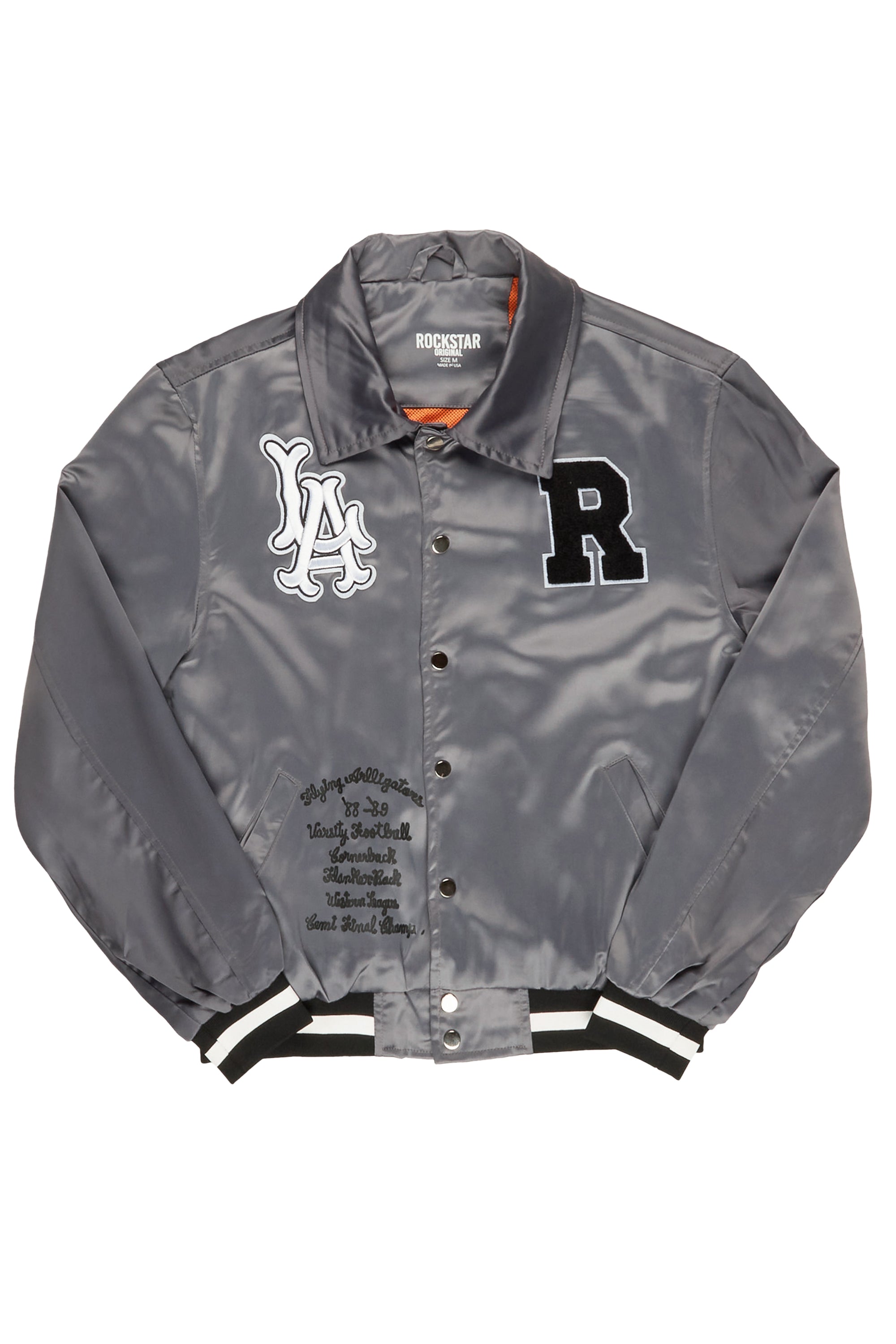 La Dodgers Leather Jacket - RockStar Jacket