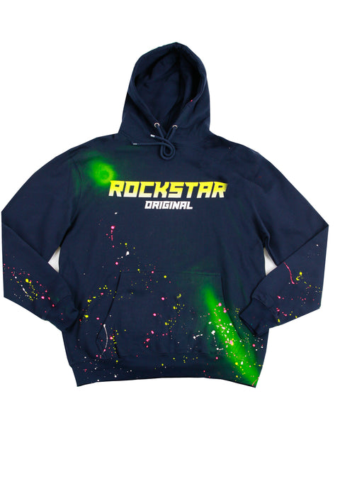 Urban Street Fashion Apparel Clothing Rockstar Original - black and baby blue fox hoodie v2 roblox