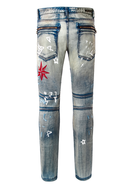 Biker Jeans | Bowie (light) Jeans | Rockstar Original Jeans USA ...