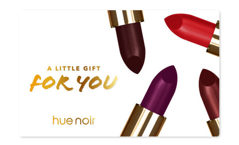 Image of gift card with lipstick photos