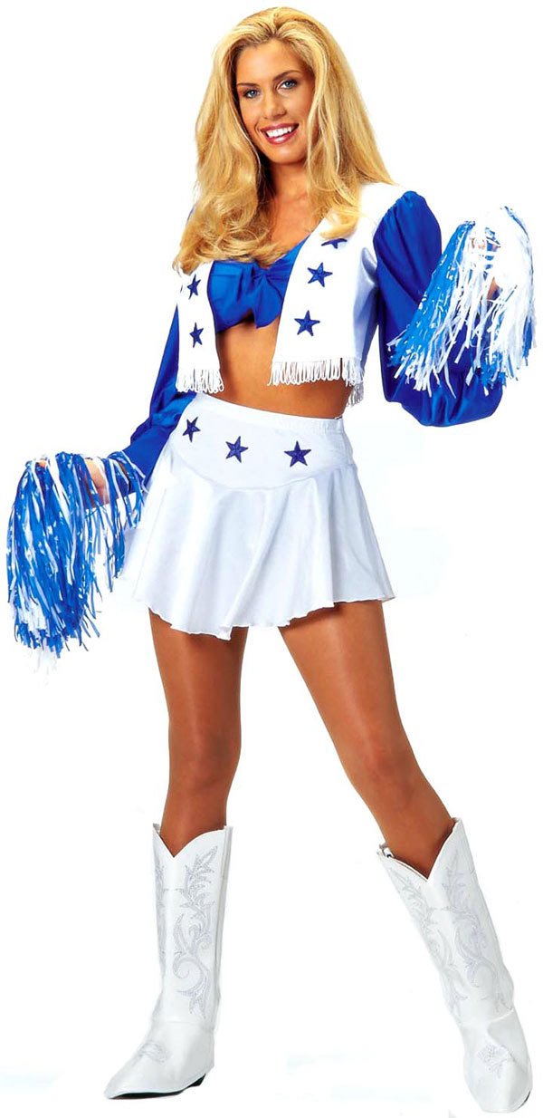 Adult Dallas Cowboy Cheerleader Costume 7468