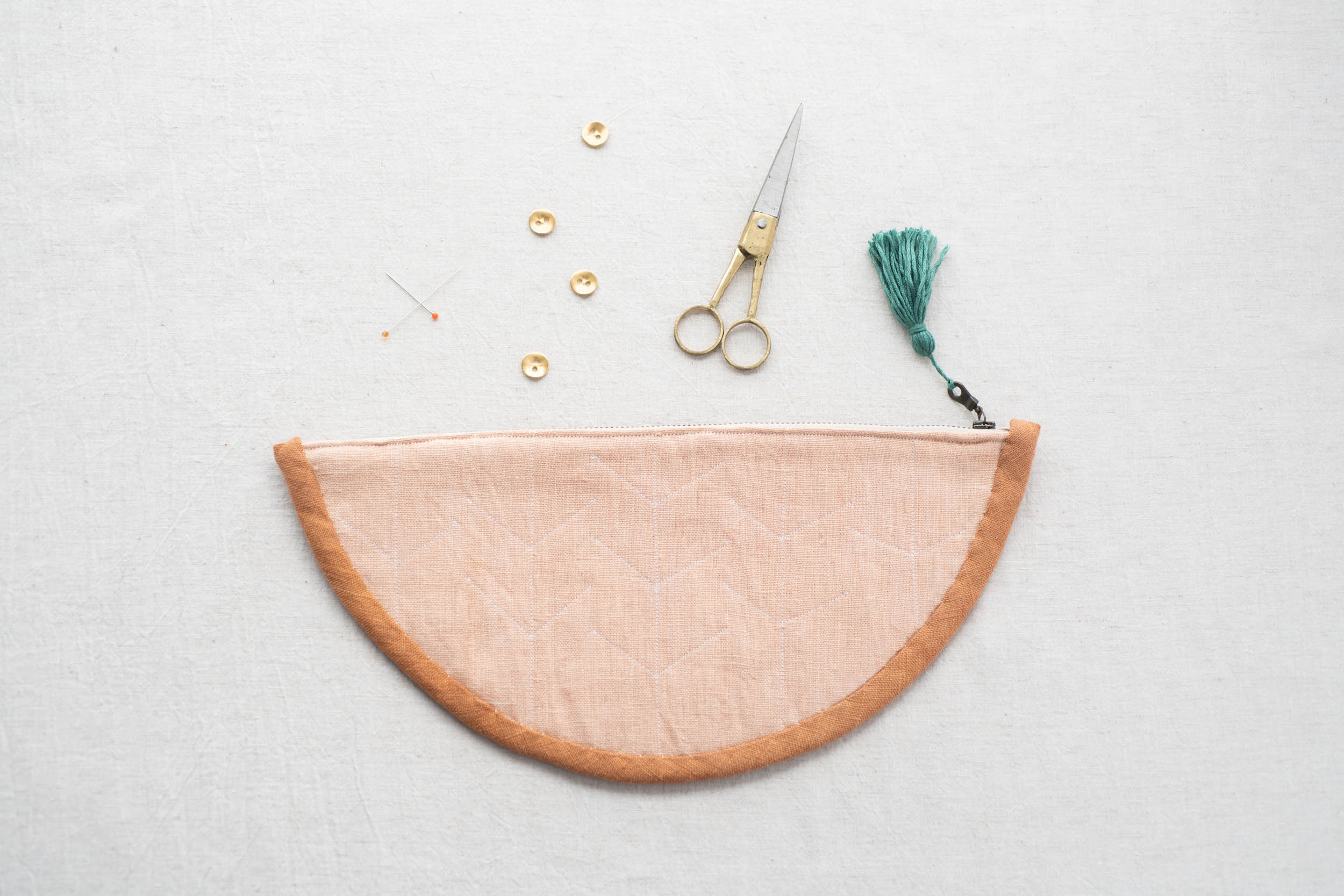 Sewn pouch by Jess Lucas