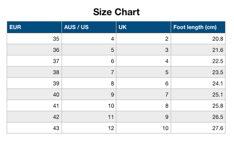 مثقب نفسي مقدمة convert uk shoe size to 