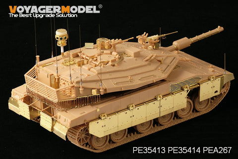 Voyager pea267 merkava 4 main battle tank " trench coat" active defense system