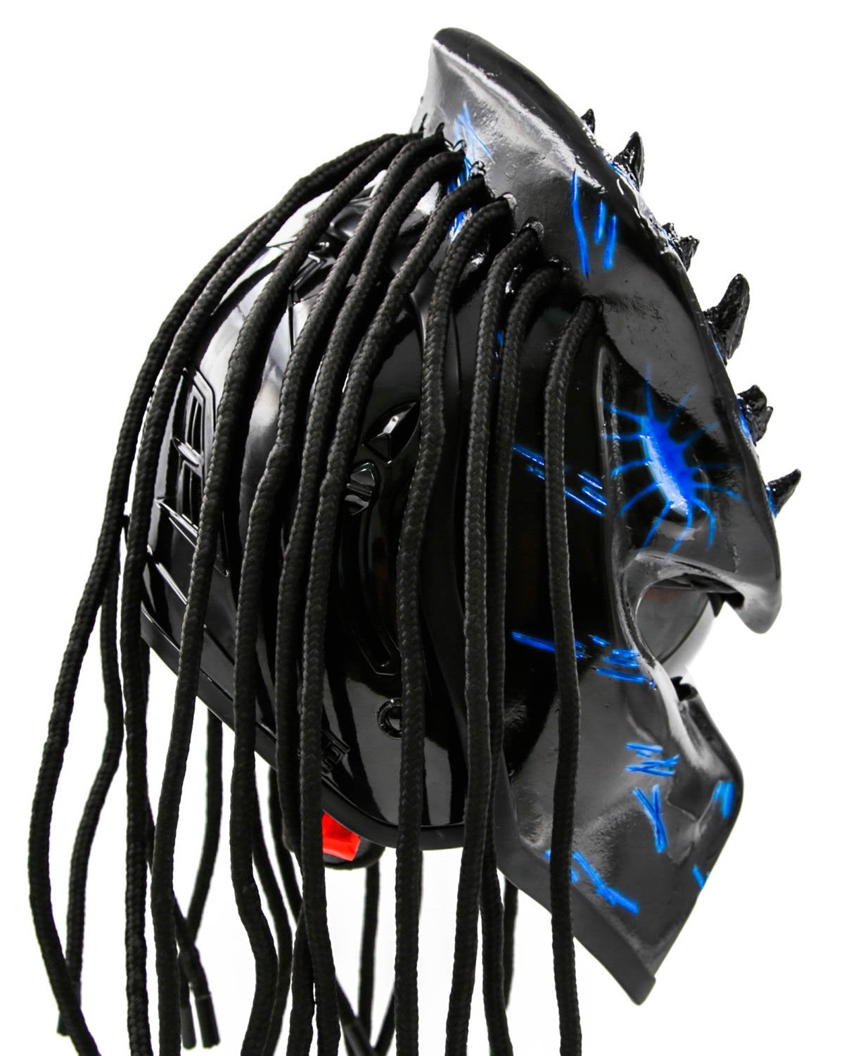 spiked bike helmet