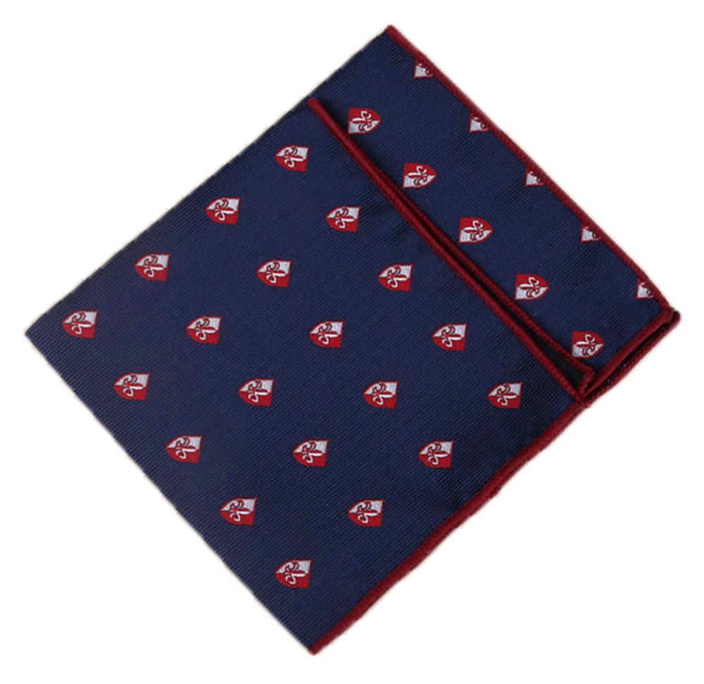 Fleur-de-lis/Royal Blue [Polka Dots] - Pocket Square – ShopFlairs