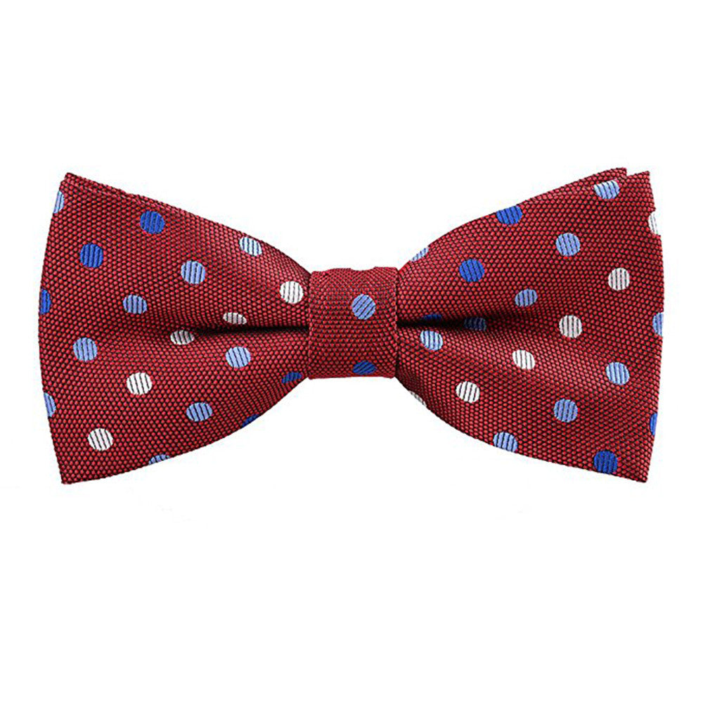 Ruby Red Polka Dots Bow Tie - [2017 Spring] – ShopFlairs