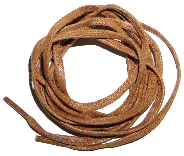 thin waxed shoelaces