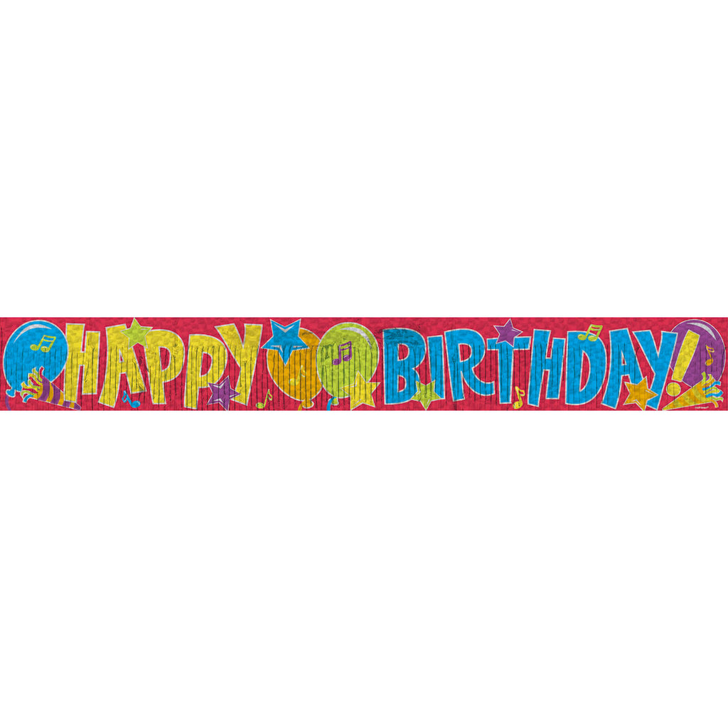 Happy Birthday Fringe Banner – US Novelty