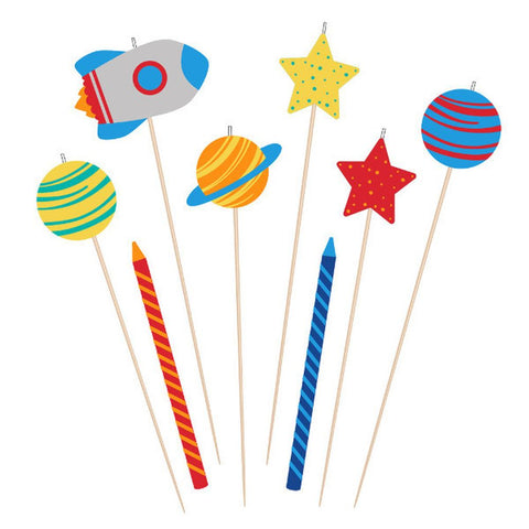 Blast Off Rocket Cupcake Stand 13in x 15 3/4in