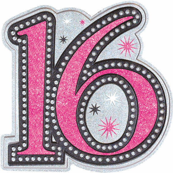 Sweet 16 Sparkle Cutout – US Novelty