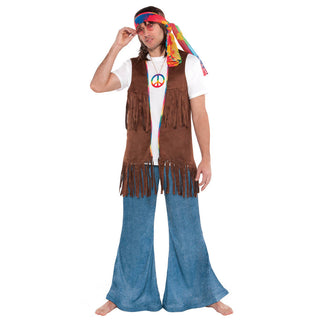 Hippie Vest Mens Standard – US Novelty
