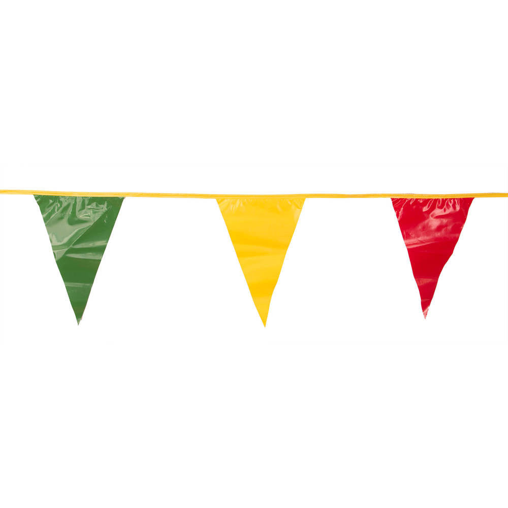 triangle pennant flags