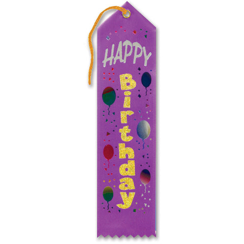 Happy Birthday Jeweled Ribbon – US Novelty