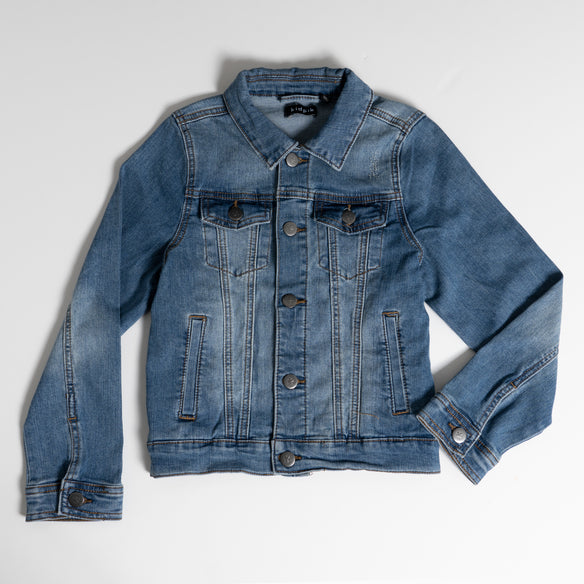 Revamped Denim Jacket, for Boys - denim blue, Boys