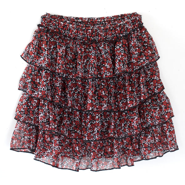 Ditsy Floral Ruffle Skirt