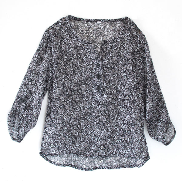 Ditsy Floral Henley