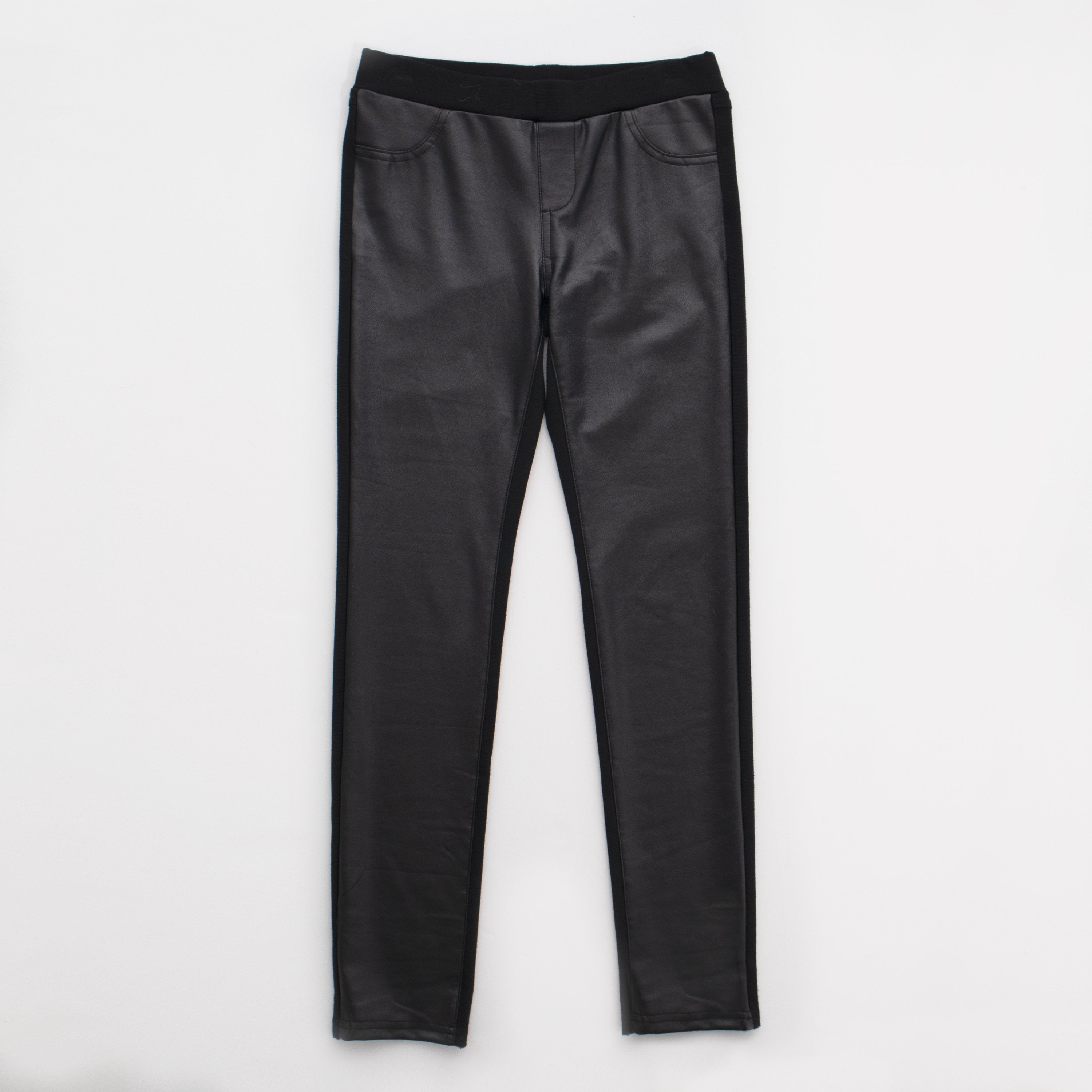 Pleather Ponte Pant