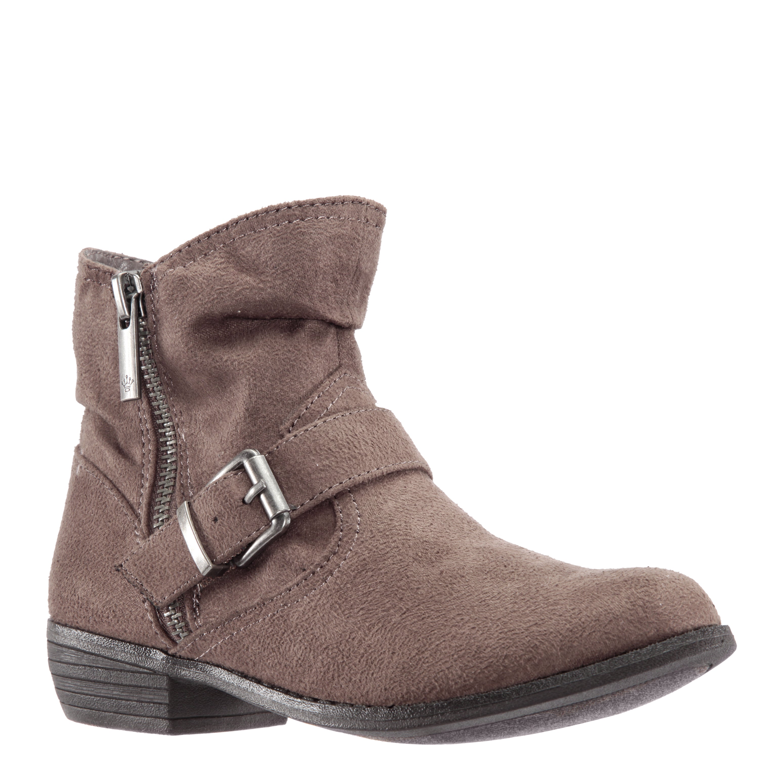 Burnished Buckle Boot