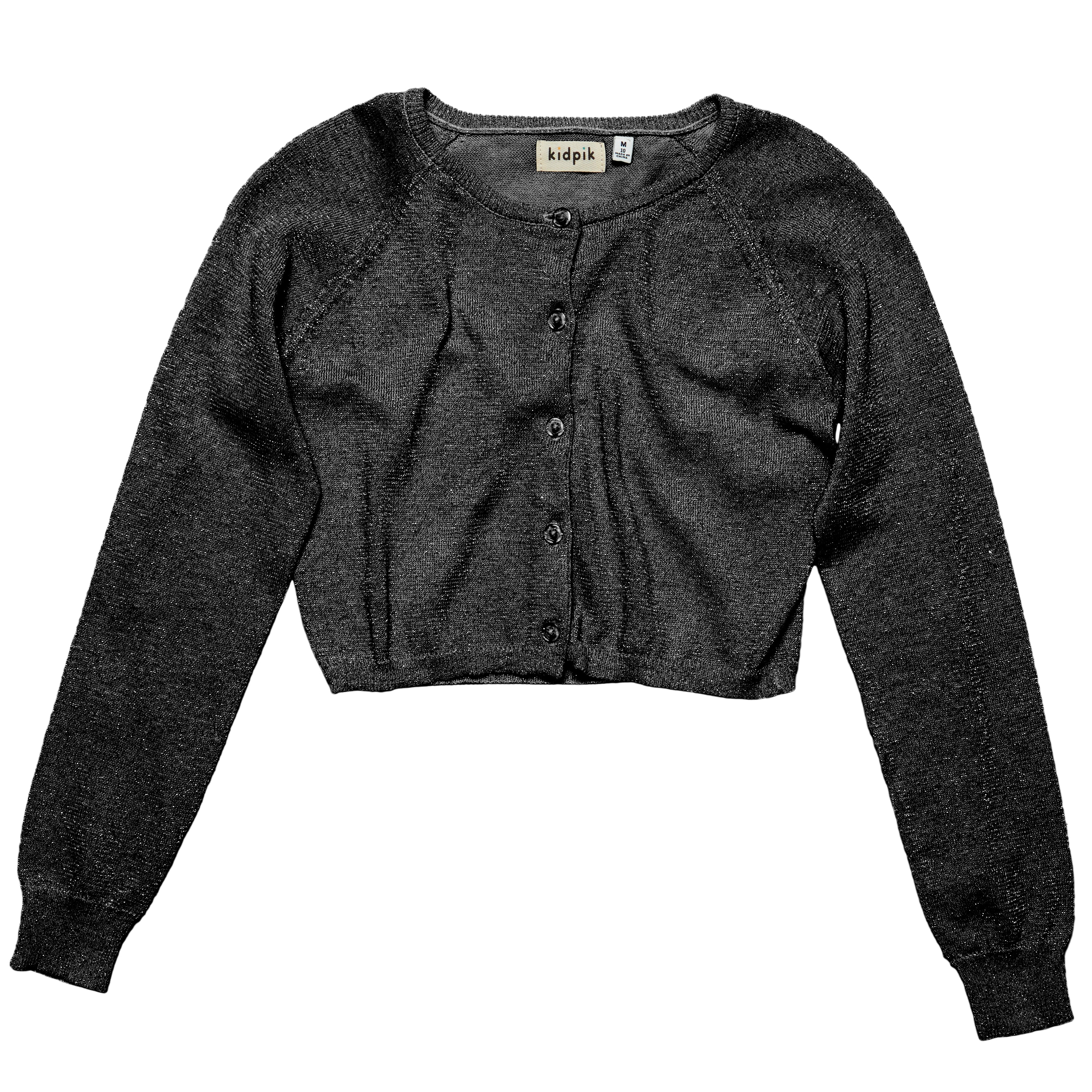 Lurex Sweater Cardigan