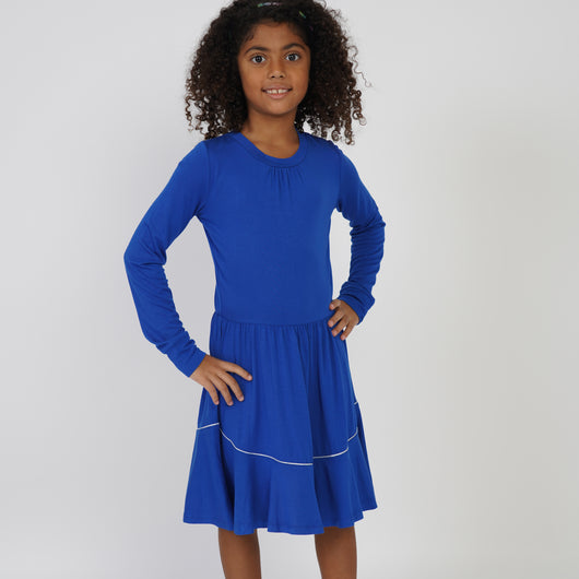 Girls Summer Dress 2021 New Middle School Childrens Summer Dress Girls  Fashion Fancy Dress 5 6 7 8 9 10 11 12 13 14 Years Old Q0716 From Sihuai04,  $12