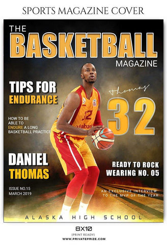 Download Sports Magazine Cover Photoshop Template | PrivatePrize ...