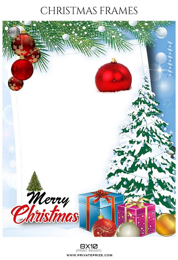 Christmas Frame - Photography Photoshop Template