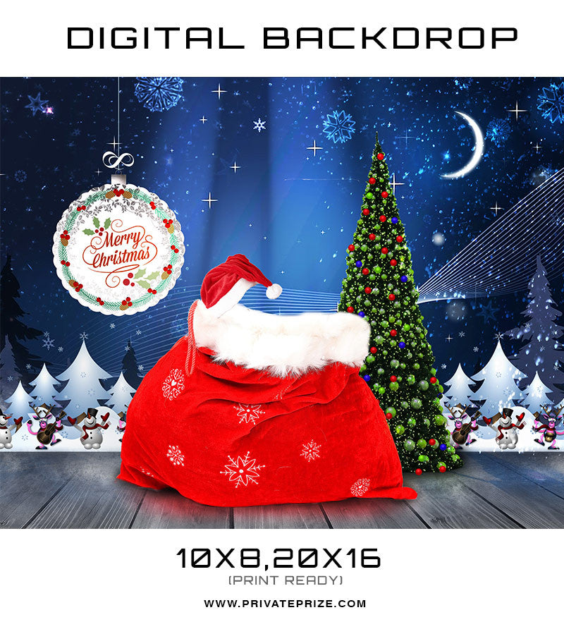 Buy Christmas Baby Digital Background Template Online | Privateprize  Photography Photoshop templates – PrivatePrize - Photography Templates