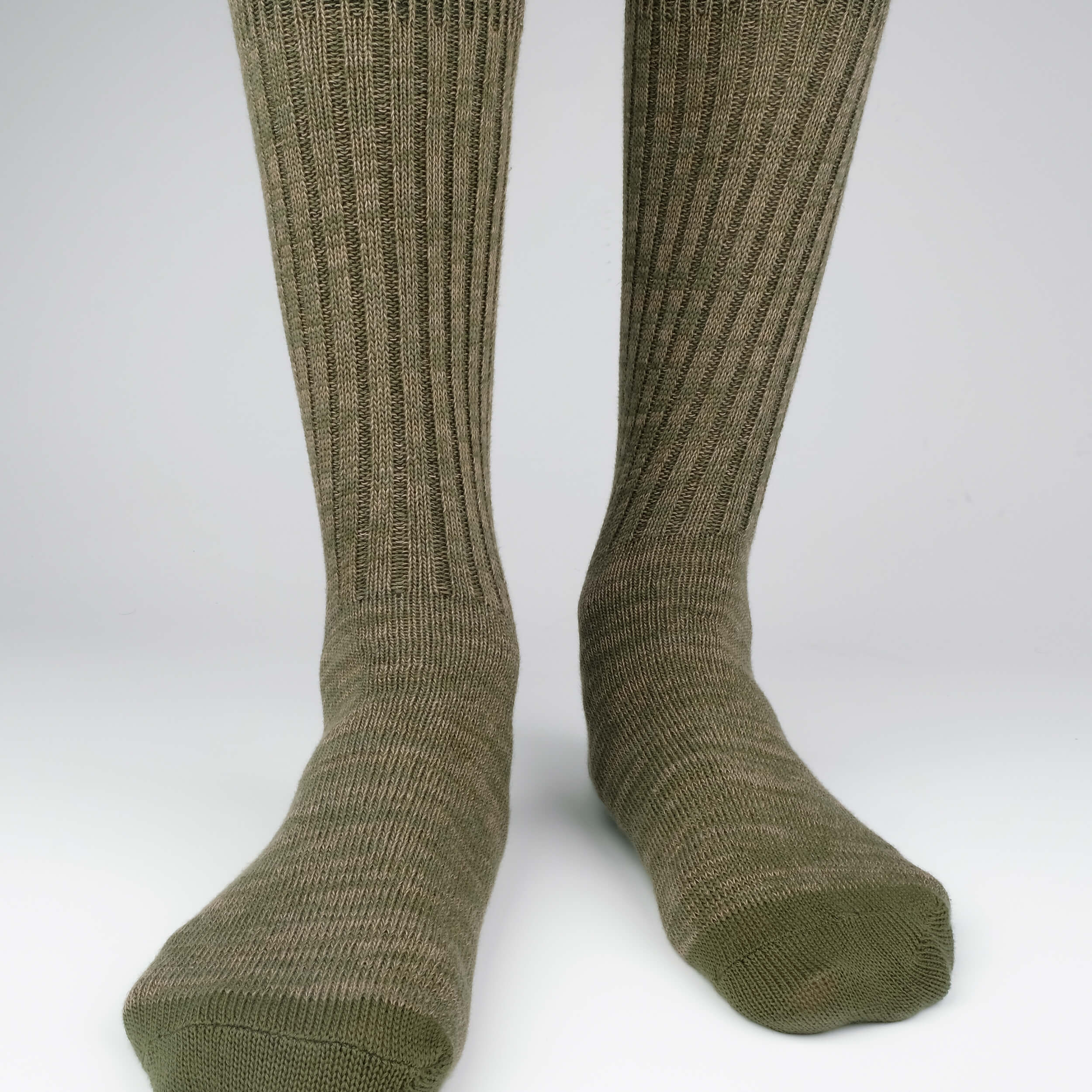 green boot socks