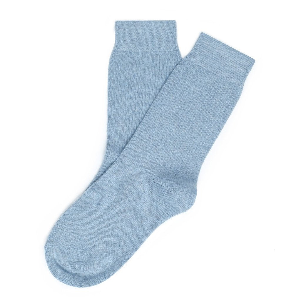 light blue socks womens