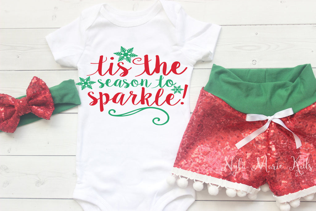 little girls christmas outfit