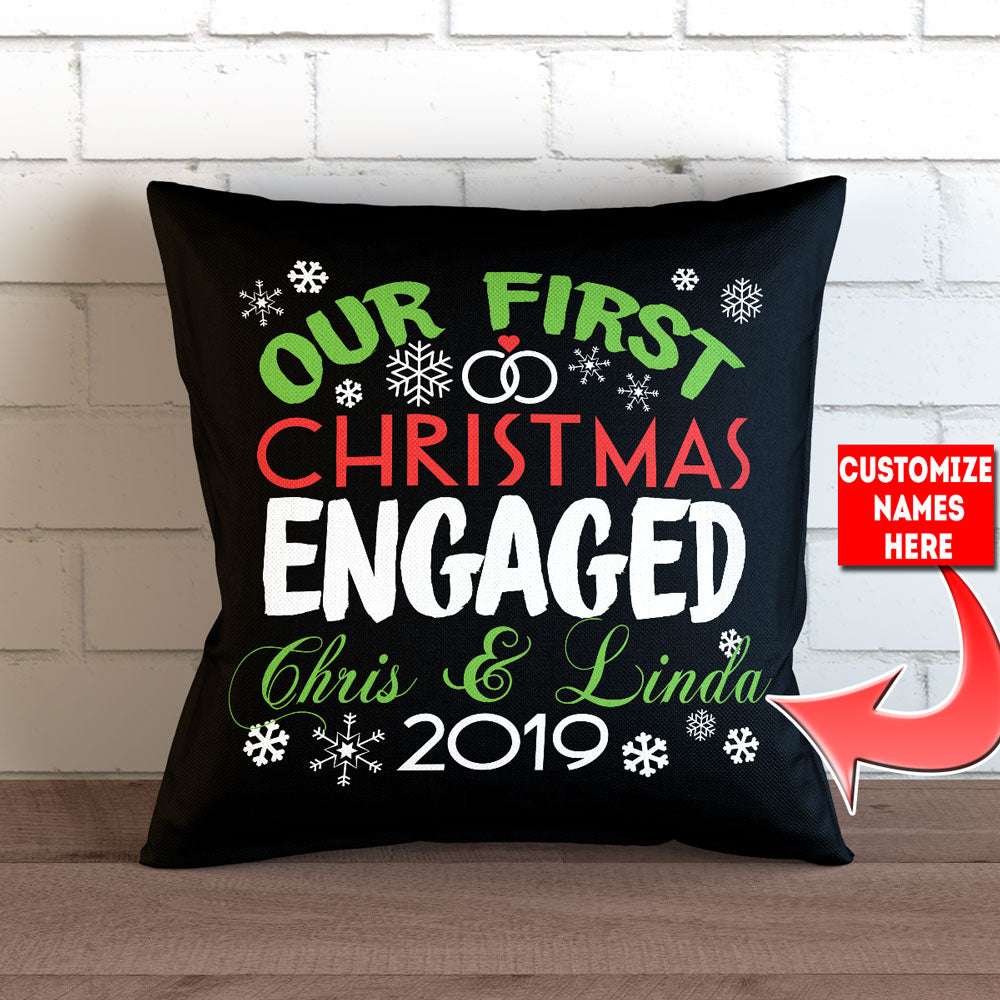 our first engaged christmas