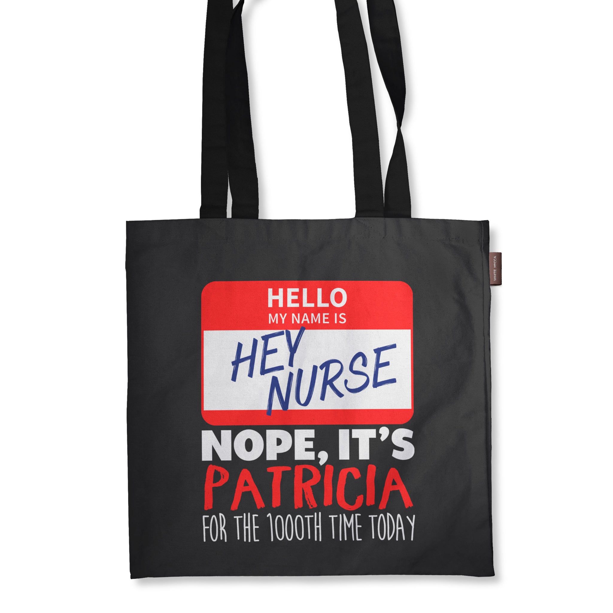 nurse tote bag personalized