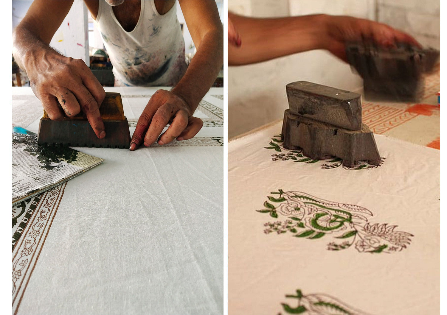 Hand Block Printing Fabrics : Process Explained By DesiCrafts