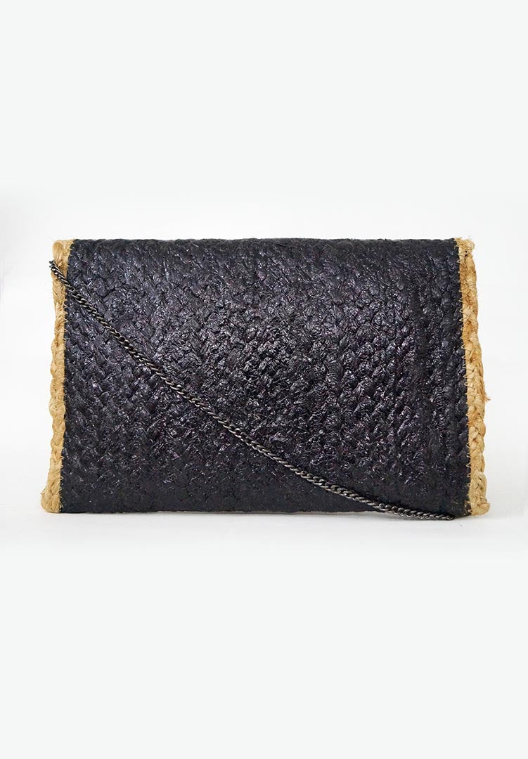 Copper Foil Printed Braided Clutch Purse | Pravo | Yarn Story Studio – The  Yarn Story