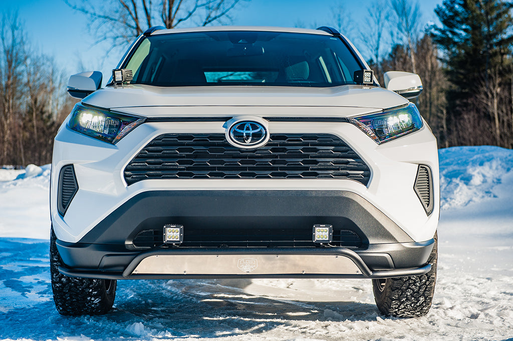 LP Aventure bumper guard (with front plate) 20192023 Toyota RAV4