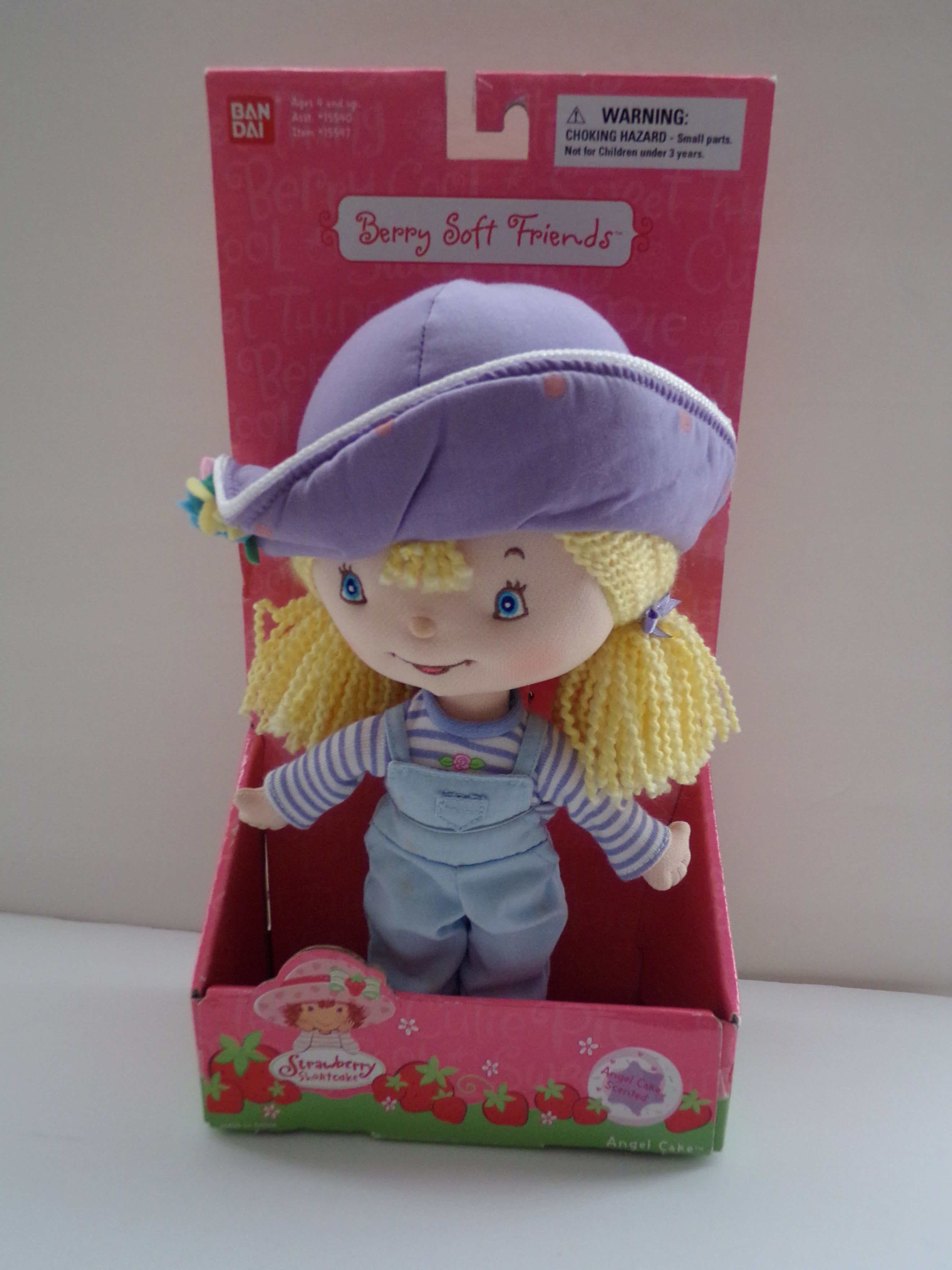 strawberry shortcake plush doll