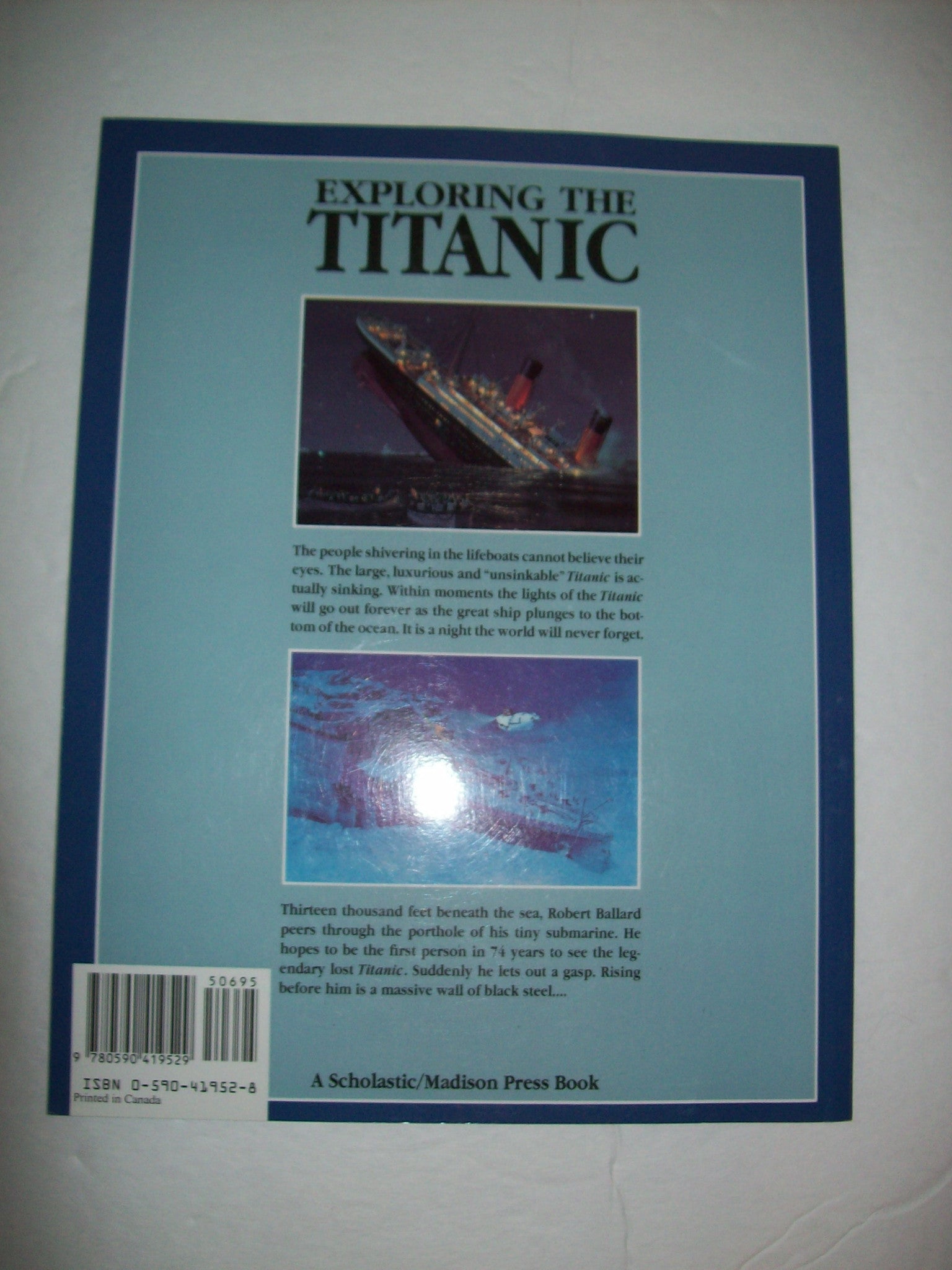 Exploring The Titanic by Robert Ballard| We Got Character