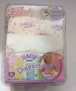 Doll diapers