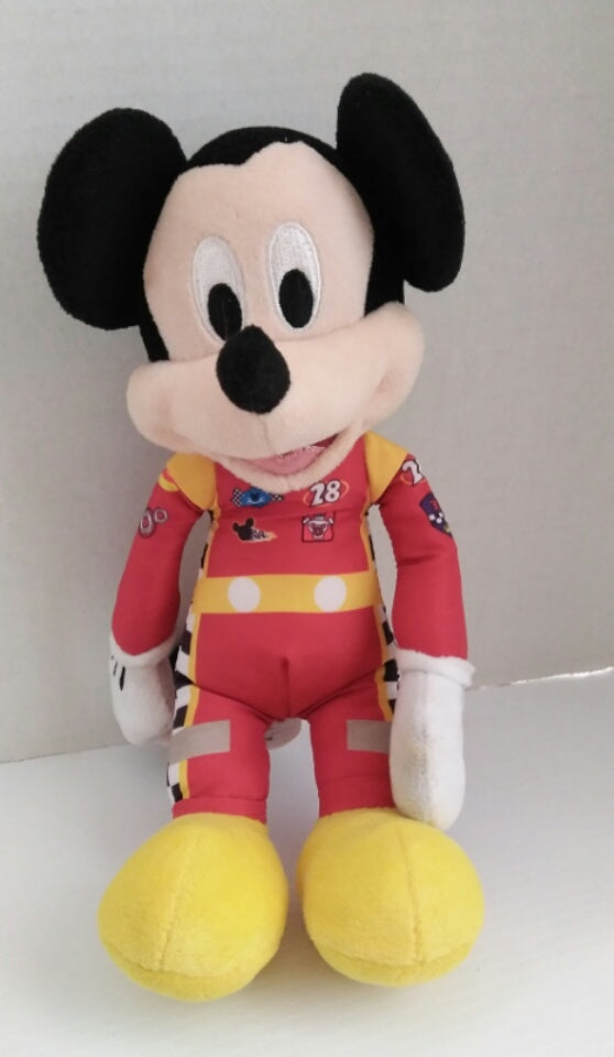 mickey and the roadster racers talking mickey mouse plush and car