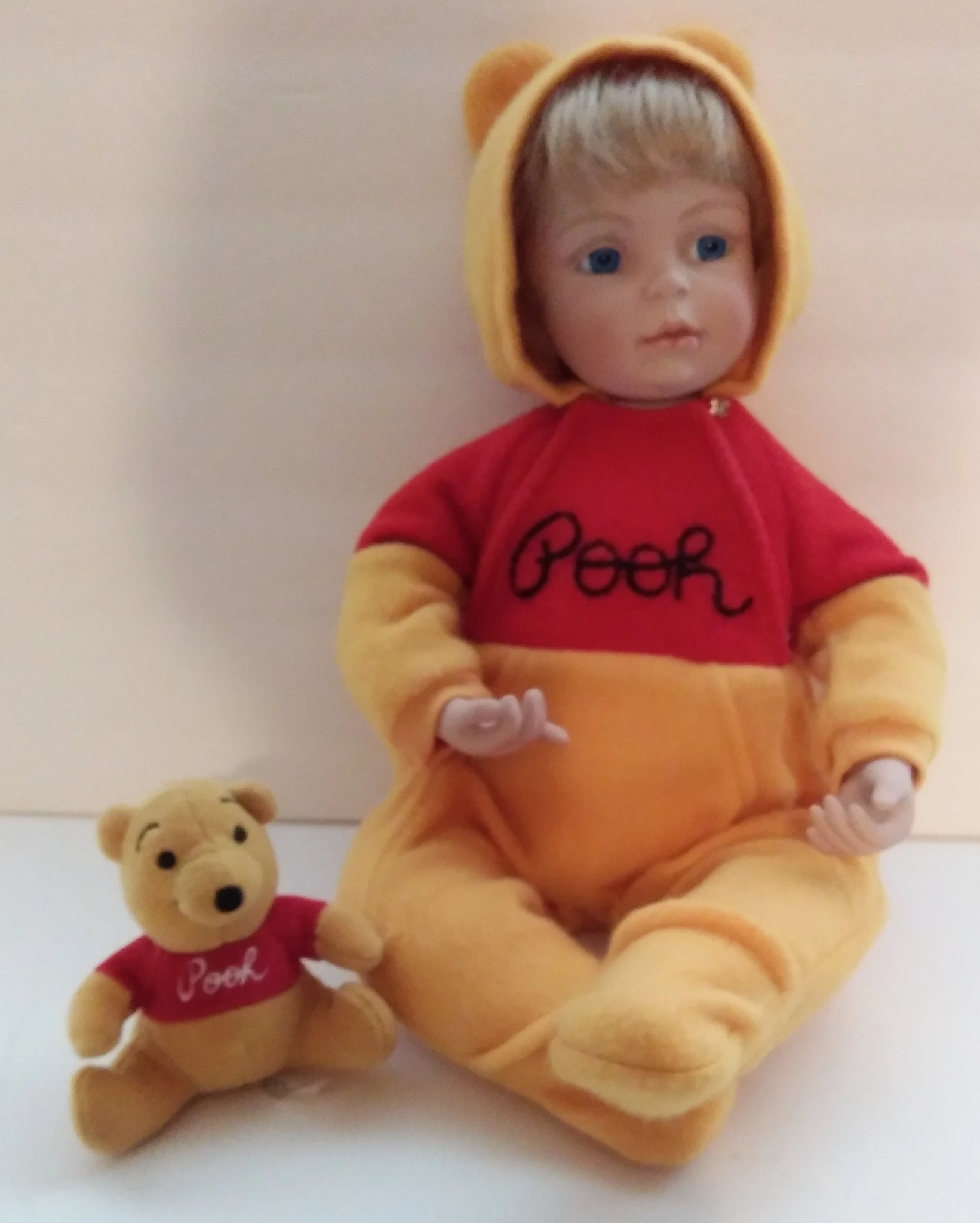 winnie the pooh porcelain dolls