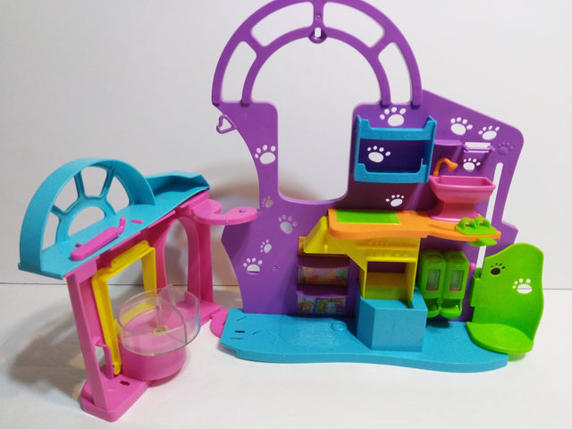 Spa/salão De Beleza E Pet Shop Da Polly Pocket C/ Acessórios