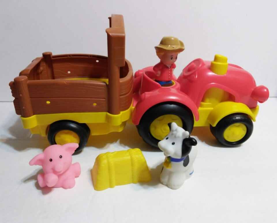 fisher price tractor ride on