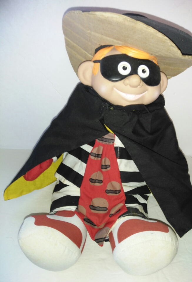 hamburglar stuffed doll