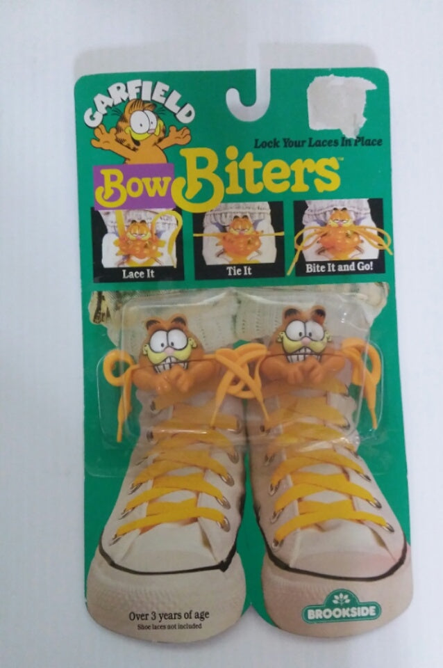 1989 Vtg Garfield Bow Biters | We Got 