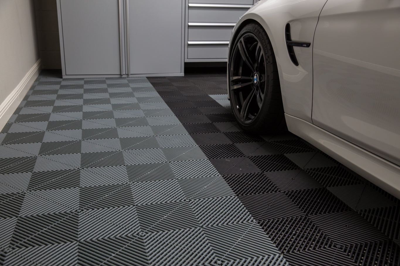 Swisstrax Ribtrax Garage Flooring Tile Modular Flooring Obsessed Garage 5584