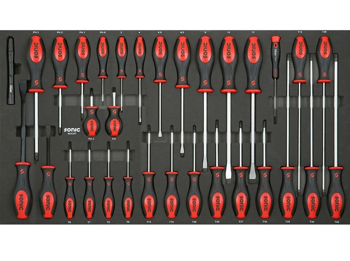 large screwdriver set