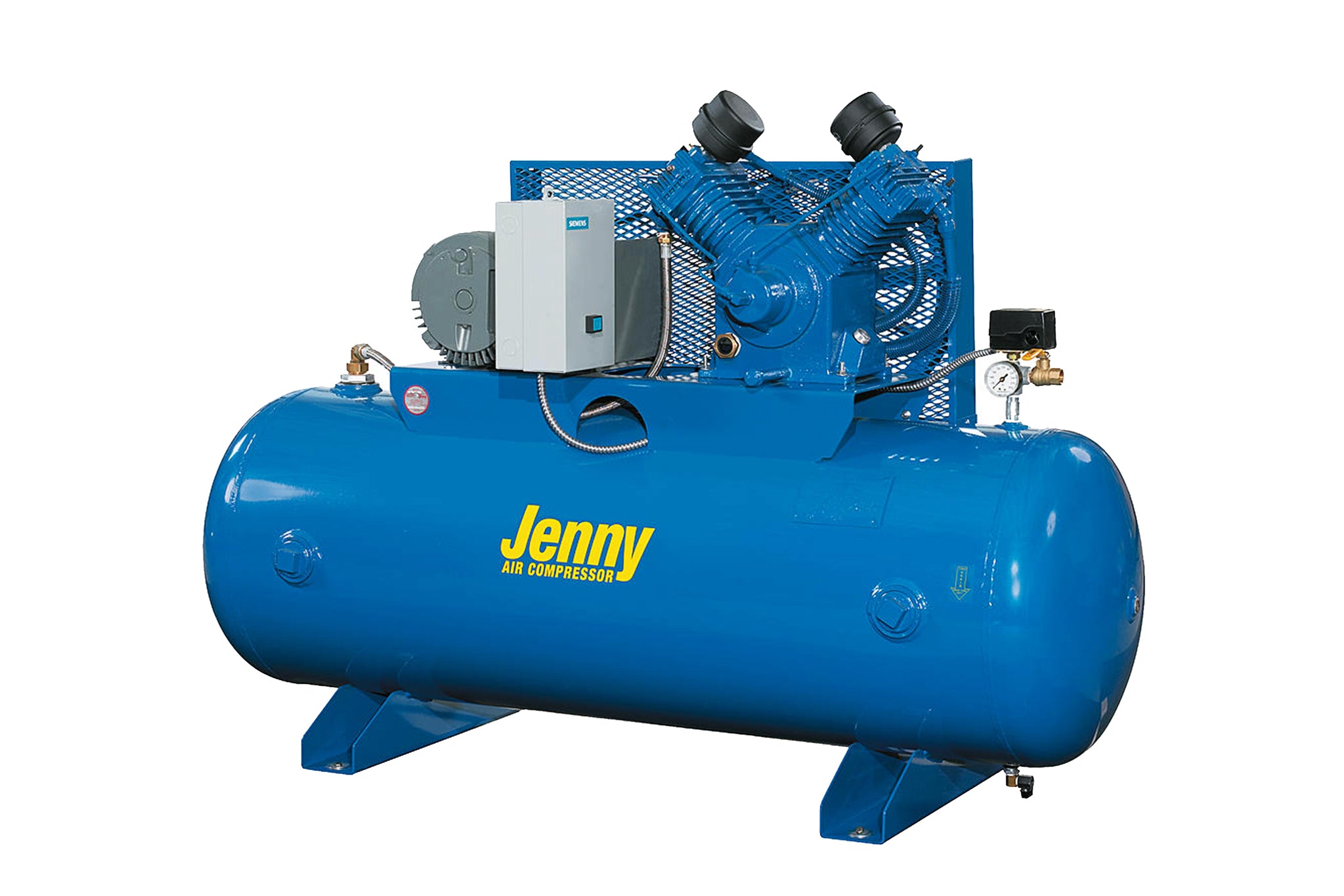 60 Gallon Single Stage Air Compressor Jenny J5a 60 5hp Obsessed Garage 